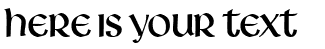 Your preview of Livingstone font