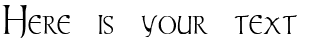 Your preview of Times New Vespasian font
