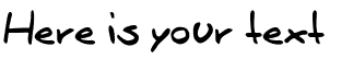 Your preview of Denise Sans font