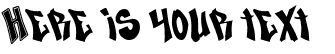 Your preview of Nosegrind font