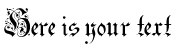 Your preview of Uechi-Gothic font