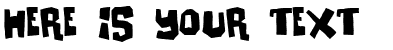 Your preview of Ultimatum font
