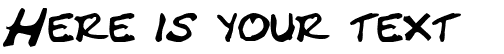 Your preview of Cracked Johnnie font
