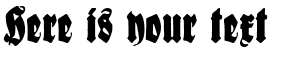 Your preview of Schmale Anzeigenschrift font
