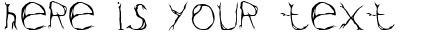 Your preview of Valium font