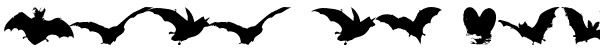 Your preview of Vampyr bats font
