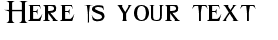 Your preview of Van Helsing font