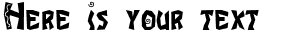 Your preview of JI Burrito font