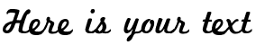 Your preview of Marketing Script font
