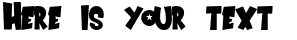 Your preview of Saiyan Sans font