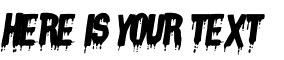 Your preview of Vampyrish ABC font