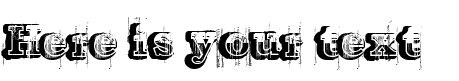 Your preview of Barber shop font