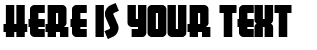 Your preview of Aerojones NF font