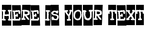Your preview of Xerography font