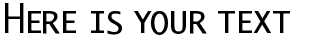 Your preview of Berlin Small Caps font