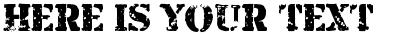 Your preview of Armalite Rifle font