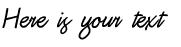 Your preview of Daisy Script font