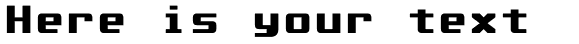 Your preview of Commodore 64 font