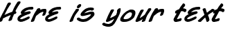 Your preview of Chronicles of a Hero Bold font