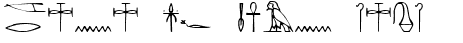 Your preview of Yiroglyphics font