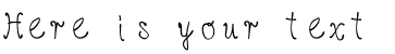 Your preview of HVD Age11 font