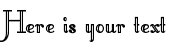 Your preview of Little Lord Fontleroy font