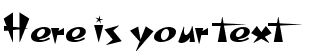 Your preview of Space Patrol font