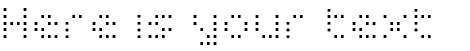 Your preview of zado font