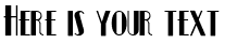 Your preview of Kismet Normal font
