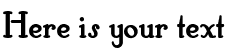Your preview of Hobby Horse font