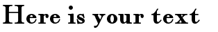Your preview of Fairfax Station font