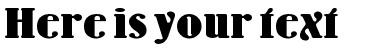 Your preview of Wooden Nickel font