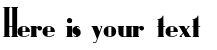 Your preview of Radio Ranch font