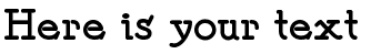 Your preview of Speedball No. 2 font