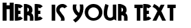 Your preview of Public Enemy font