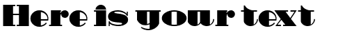 Your preview of Heavy Tripp font