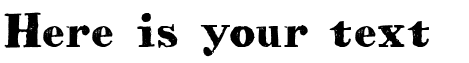 Your preview of HVD Bodedo font