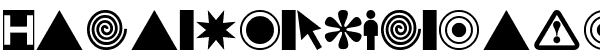 Your preview of Swish Buttons font