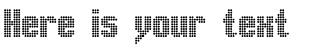 Your preview of DS-Point font