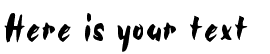 Your preview of Bolide font