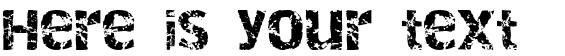 Your preview of Destroy font
