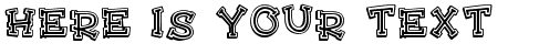 Your preview of Hee Haw font