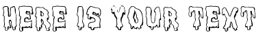 Your preview of Meltdown MF font