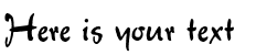 Your preview of Verona Script font