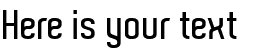 Your preview of Aldo font