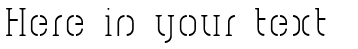 Your preview of HVD Spencils Regular font