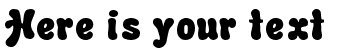 Your preview of Advert font