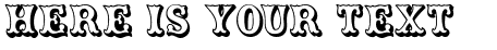 Your preview of CarnivalMF OpenShadow font