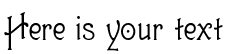 Your preview of Guttenberg MF font