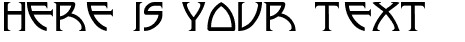 Your preview of Nickley font